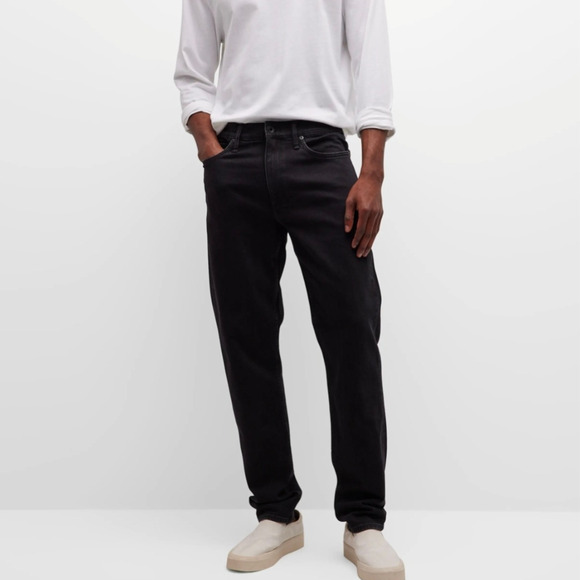 Rag & Bone Black Denim 5-pocket Style Zip Fly Waist 30" Inseam 23" - Picture 1 of 8